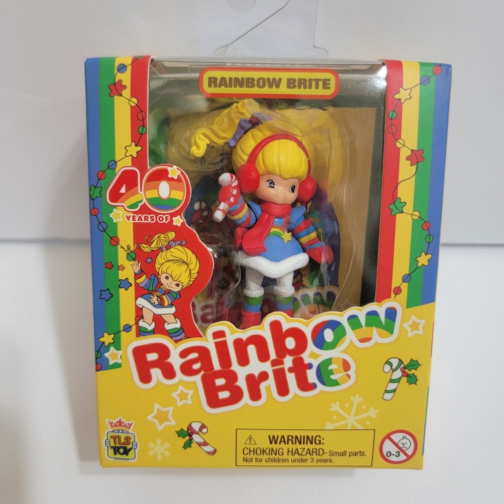 Rainbow Brite 40th Anniversary CheeBee Mini‎ Figure TLS Toy Holiday Winter NIB